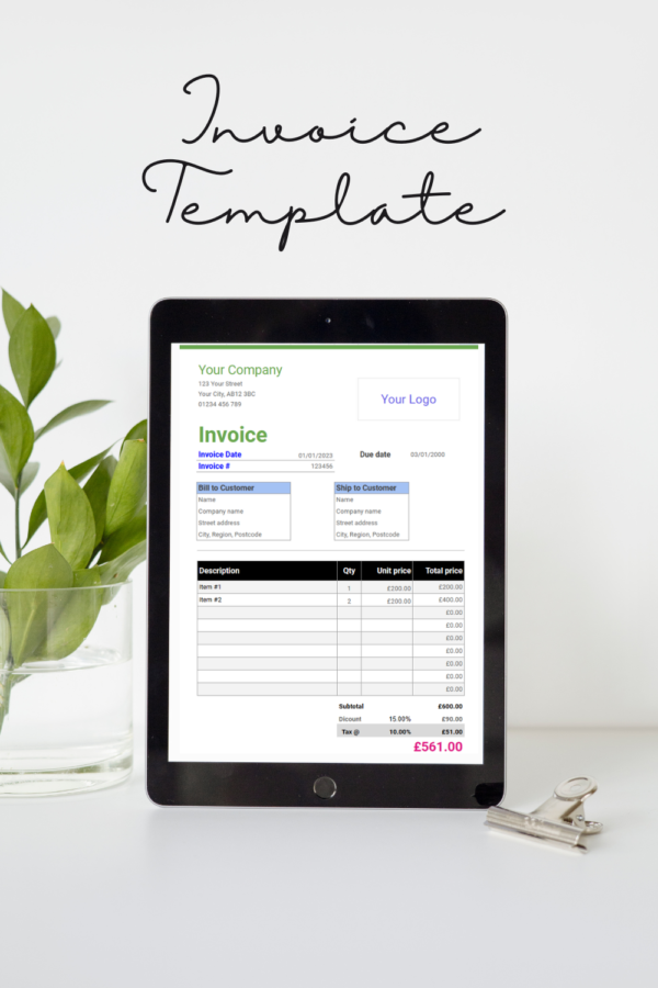 invoice template